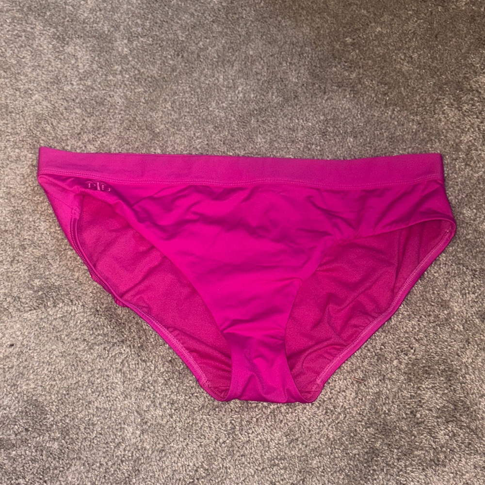 New Lauren Ralph Lauren swim bikini bottoms vibrant pink size 14